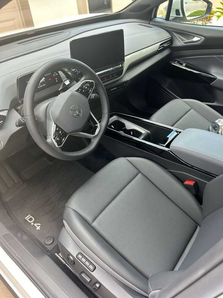 Clean Volkswagen front cabin after interior detailing
